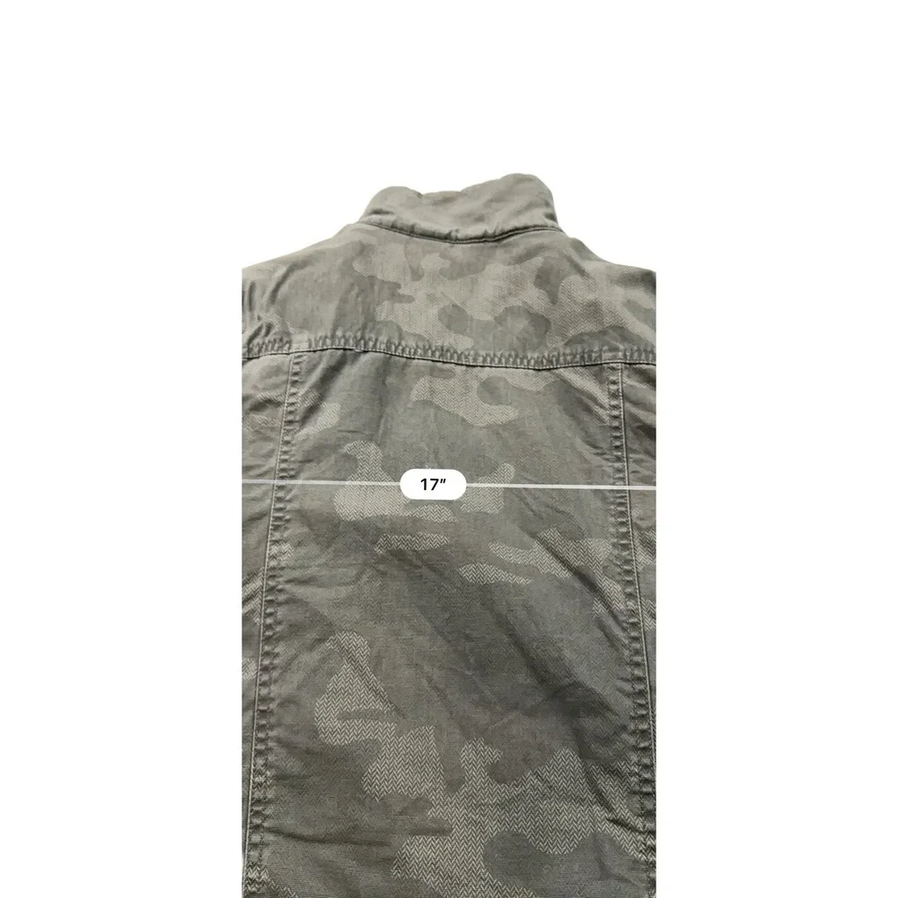 Cat & Jack Jacket Youth Size L (12-14) Green Camo Full Zip Hoodie Fleece‎ Lined